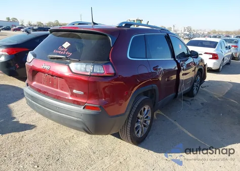 2019 Jeep Cherokee Latitude Plus Fwd z USA, uszkodzony, nr VIN 1C4PJLLB1KD307862